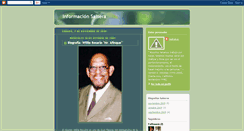 Desktop Screenshot of informacionsalsera.blogspot.com