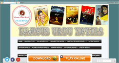 Desktop Screenshot of famousurdunovels.blogspot.com