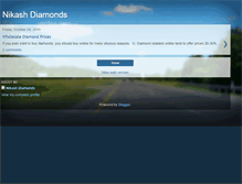 Tablet Screenshot of nikashdiamonds.blogspot.com