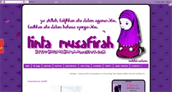 Desktop Screenshot of hafiyakhayla.blogspot.com