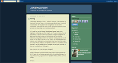 Desktop Screenshot of jamalouariachi.blogspot.com
