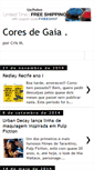 Mobile Screenshot of coresdegaia.blogspot.com
