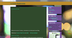 Desktop Screenshot of llamaopalescente.blogspot.com