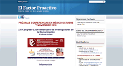 Desktop Screenshot of elfactorproactivo.blogspot.com