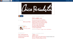 Desktop Screenshot of chicaperiodista100.blogspot.com