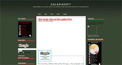 Desktop Screenshot of galaxiasoft.blogspot.com