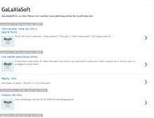 Tablet Screenshot of galaxiasoft.blogspot.com