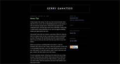 Desktop Screenshot of gerrygan69609.blogspot.com