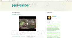 Desktop Screenshot of earlybirder.blogspot.com