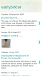 Mobile Screenshot of earlybirder.blogspot.com