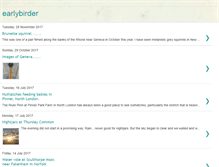 Tablet Screenshot of earlybirder.blogspot.com