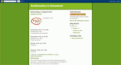 Desktop Screenshot of konfi2011.blogspot.com