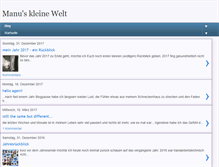 Tablet Screenshot of manus-kleine-welt.blogspot.com