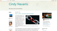 Desktop Screenshot of cindynavarro.blogspot.com