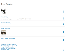 Tablet Screenshot of anthony-jiveturkey.blogspot.com