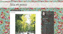 Desktop Screenshot of juliaemexcesso.blogspot.com