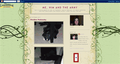 Desktop Screenshot of meandhimandthearmy.blogspot.com