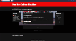 Desktop Screenshot of donmaccallum.blogspot.com