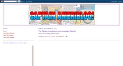 Desktop Screenshot of captainameriblog.blogspot.com