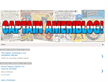 Tablet Screenshot of captainameriblog.blogspot.com