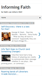 Mobile Screenshot of informingfaith.blogspot.com