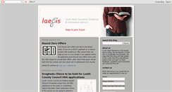 Desktop Screenshot of louthadultguidance.blogspot.com