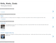 Tablet Screenshot of knitsknotsgnats.blogspot.com