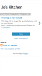 Mobile Screenshot of joskitchen100.blogspot.com