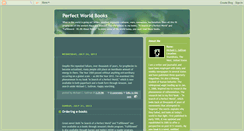 Desktop Screenshot of insearchofaperfectworld.blogspot.com