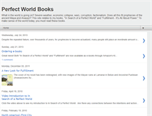 Tablet Screenshot of insearchofaperfectworld.blogspot.com
