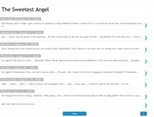 Tablet Screenshot of mysweetestangel.blogspot.com