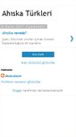 Mobile Screenshot of ahiskaturkleri.blogspot.com