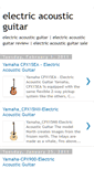 Mobile Screenshot of electricguitaracoustic.blogspot.com