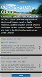 Mobile Screenshot of cornerstonekingdom.blogspot.com