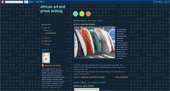 Desktop Screenshot of africanartisticspirit.blogspot.com