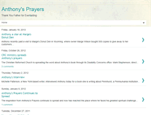 Tablet Screenshot of anthonysprayers.blogspot.com