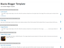 Tablet Screenshot of blacko-template.blogspot.com