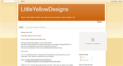 Desktop Screenshot of littleyellowdesigns.blogspot.com