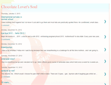 Tablet Screenshot of chocolateloversoul.blogspot.com