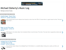 Tablet Screenshot of michaelsmusiclog.blogspot.com