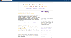 Desktop Screenshot of holyfamilyschoolboard.blogspot.com