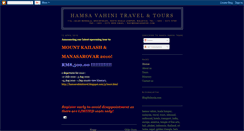 Desktop Screenshot of hamsavahinitravel.blogspot.com