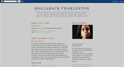 Desktop Screenshot of hollabackcharleston.blogspot.com