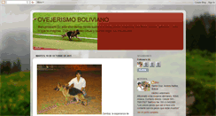 Desktop Screenshot of ovejerismoboliviano.blogspot.com