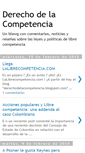 Mobile Screenshot of derechodelacompetencia.blogspot.com