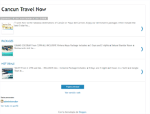 Tablet Screenshot of cancuntravelnow.blogspot.com