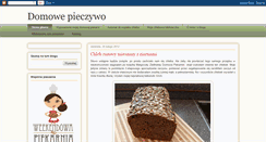 Desktop Screenshot of domowepieczywo.blogspot.com