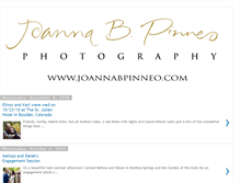 Tablet Screenshot of joannabpinneophotography.blogspot.com