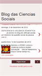 Mobile Screenshot of blogdascienciasociais.blogspot.com