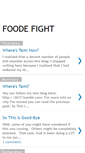 Mobile Screenshot of foodefight.blogspot.com
